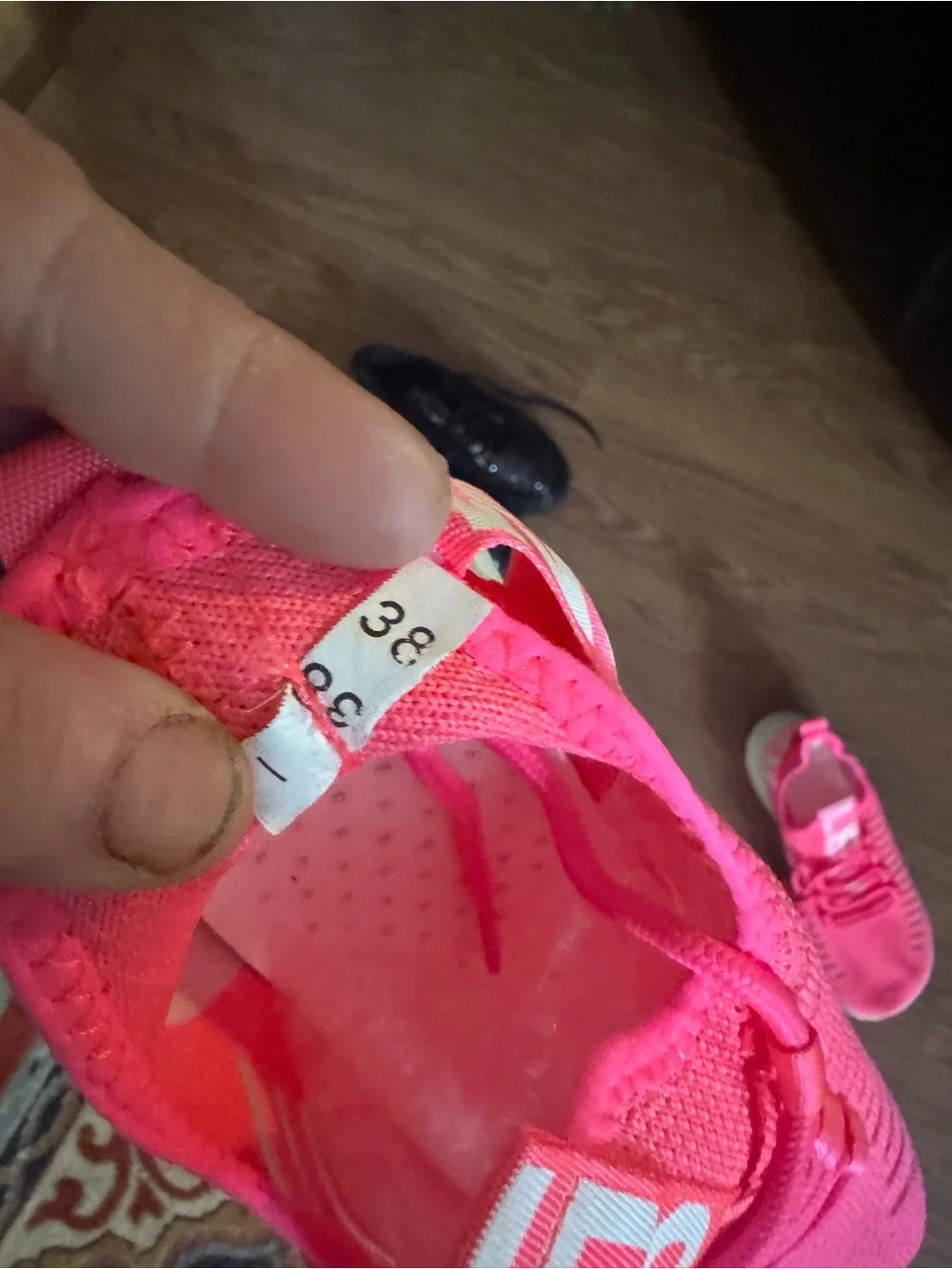 Women's Bright Pink Lightweight Knit Sneaker